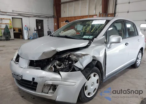 2008 Nissan Versa 1.8S из США, поврежденный, VIN 3N1BC11EX8L463295